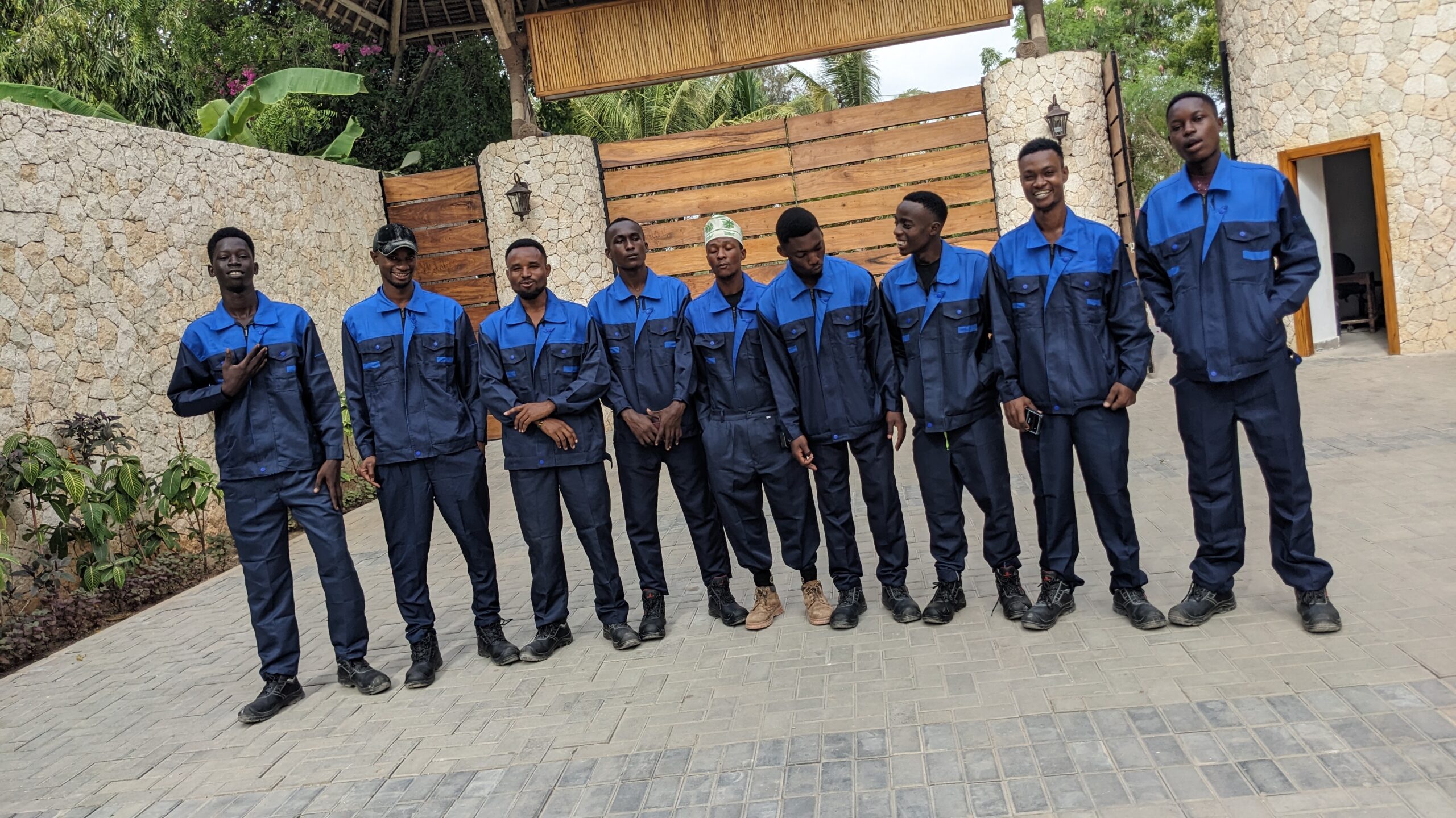 CSCL engineering team outdoors in technical workwear