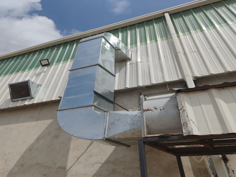 Ductwork and HVAC installation at Drafco Kisarawe