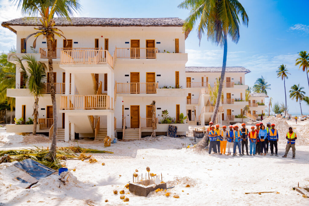 Reliance and Spa Resort construction project